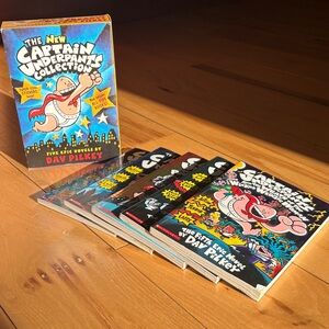 Captain Underpants Boxset Book Collection #1-5